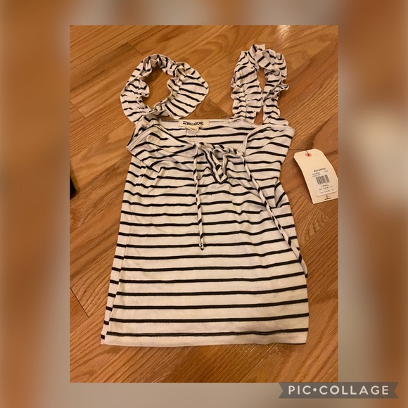 NWT Billabong Cropped Tank XS - Picture 2 of 5